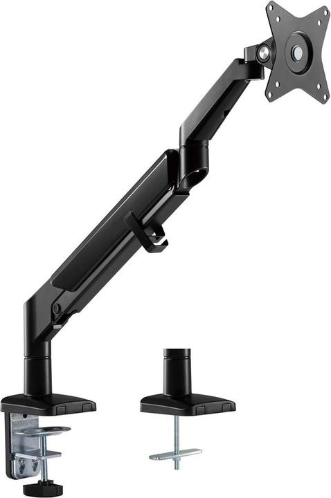 Ergo Office Black Monitor Desk Mount, Gas Spring, 17"-32", 9kg, ER-405B (Table, 32.01")
