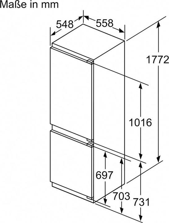 Produktbild Bosch Hausgeräte KIN86ADD0 (260 l)