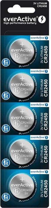 Produktbild Everactive CR2450 Lithium-Batterie (5 Stk., CR2450, 600 mAh)