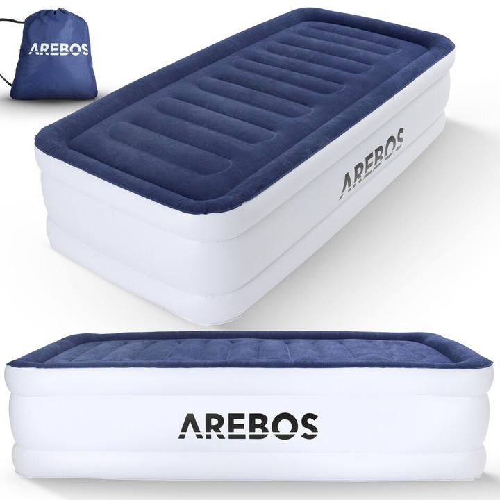 Arebos Aufblasbare Matratze (95 x 203 cm)