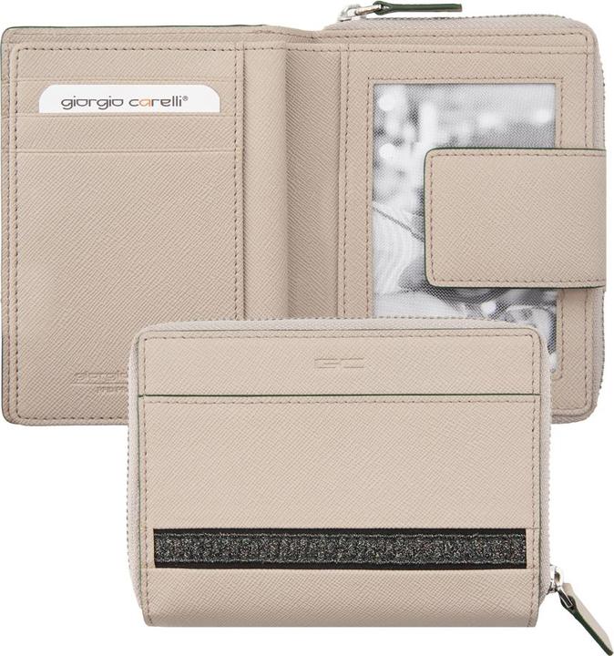 Actual product image Giorgio Carelli Damen Reissverschluss-Börse, Valentin