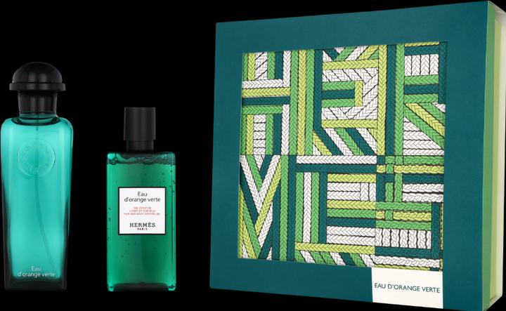 Produktbild Hermès Hermes Paris Eau D'orange Verte EdC 100ml Spray Gel De Baño 80ml (Parfum set)