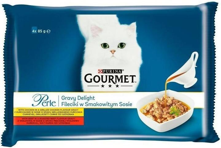 Actual product image Felix 7613037552652 Katzen-Dosenfutter (Senior, 4 pcs., 340 g)