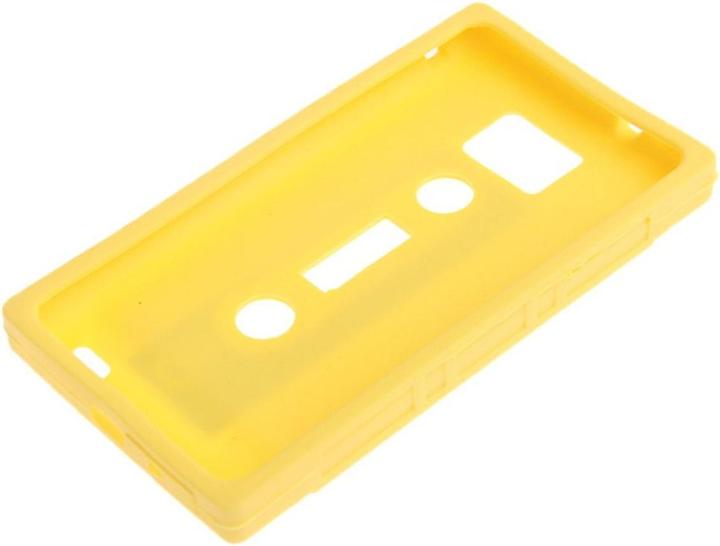 Produktbild König Design Silikon Hülle Kassette für Samsung Galaxy S2 i9100/i9200 gelb (Samsung Galaxy S2 I9100)