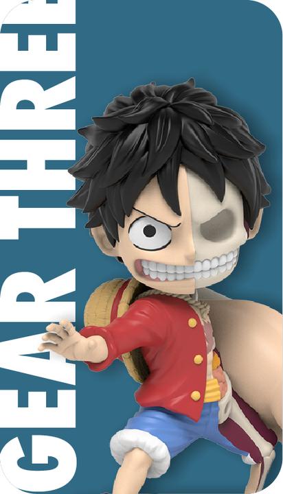 Actual product image Mighty Jaxx Hidden Dissectibles: One Piece Series 6 - Luffy's Gears Edition (1 pc)