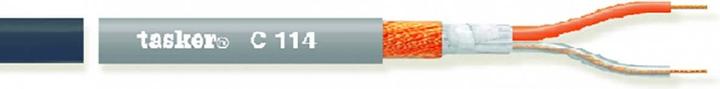 Immagine prodotto Tasker Cavo audio, nero, 100 m, PVC 1,50x6,30 mm (100 m, 2 mm².)
