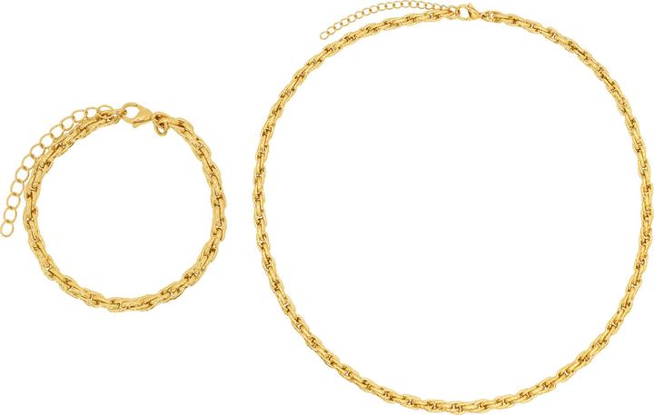 Actual product image Heideman Set Gavin gold coloured (100% stainless steel)