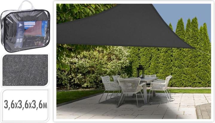 Produktbild Ambiance Technology Sonnensegel 3,6 x 3,6m dreieckig (360 x 360 cm)
