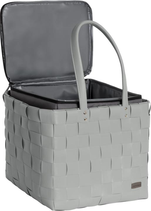 Produktbild Normani Flechtkorb mit grosser Kühltasche (20 l)