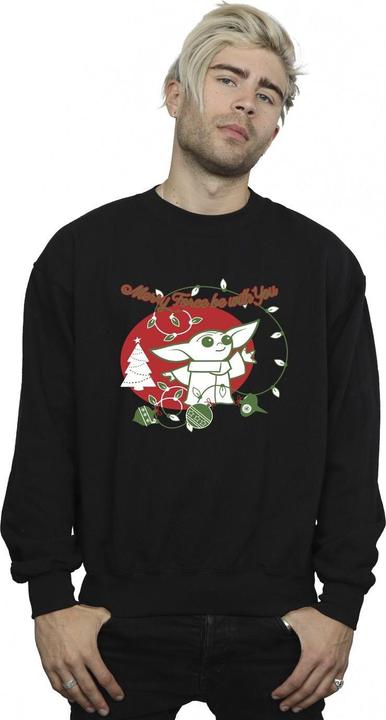 Image du produit Star Wars - Sweat BABY YODA FORCE BE WITH YOU - Homme (L)