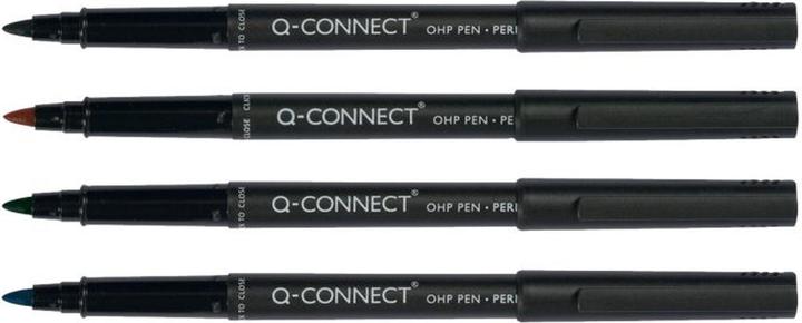 Actual product image Q-Connect OHP marker permanent (Multicoloured, 4 x)