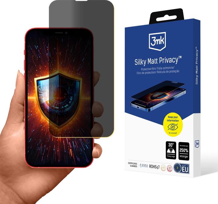 Produktbild 3MK Folia ochronna prywatyzujÄ ca matowa Silky Matt Privacy na Apple iPhone 13