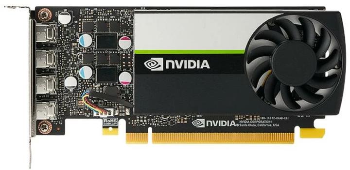 Actual product image PNY Quadro T1000 GDDR6 4xmDP LP (4 GB)