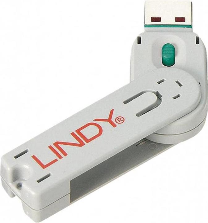 Actual product image Lindy Key for USB port lock