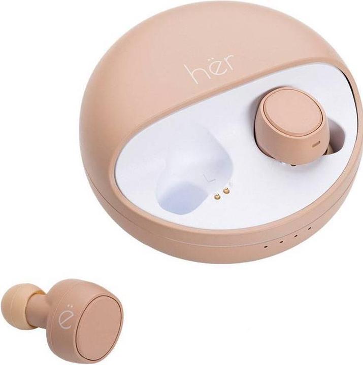 Actual product image HER In Ear Stereo Headset hër bluetooth in earphones (3 h, Wireless)