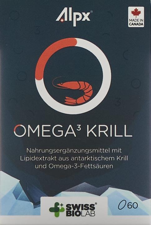 Produktbild Alpx Omega 3 Krill Kapseln Gélules (60 Stück, Kapseln, 77 g)