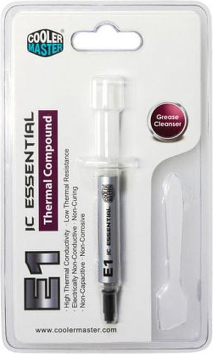 Immagine prodotto Cooler Master IC Essenziale E1 (4.50 W/m K, 2.50 g)
