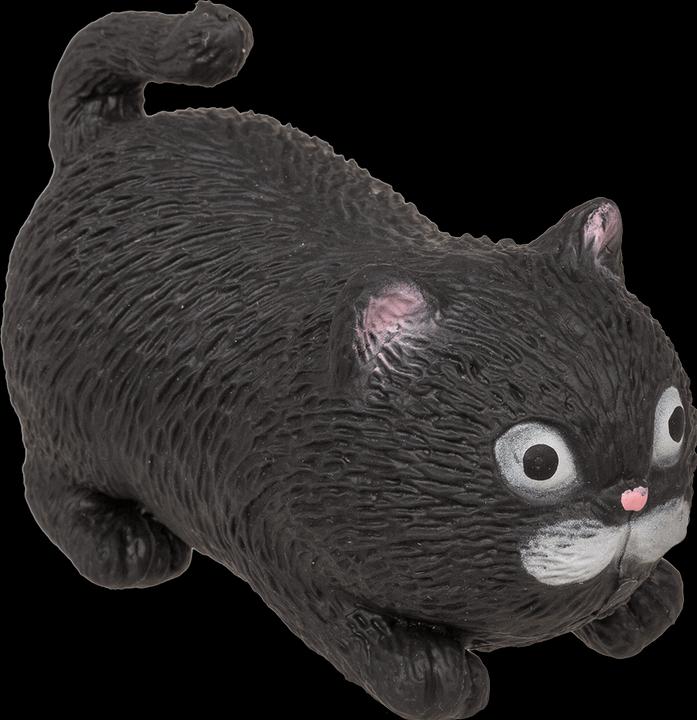 Image du produit Out of the blue Anti-stress animal stretch chat noir (6 cm)