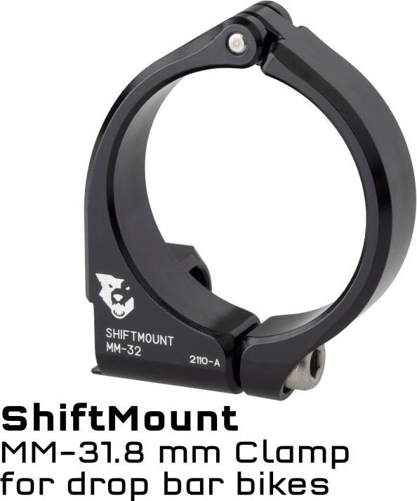 Wolf Tooth Dropbar-Schelle für Schalthebelmontage, SRAM Match Maker, 31.8mm