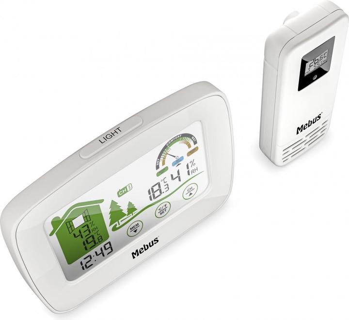 Actual product image Mebus 40903 Radio weather station