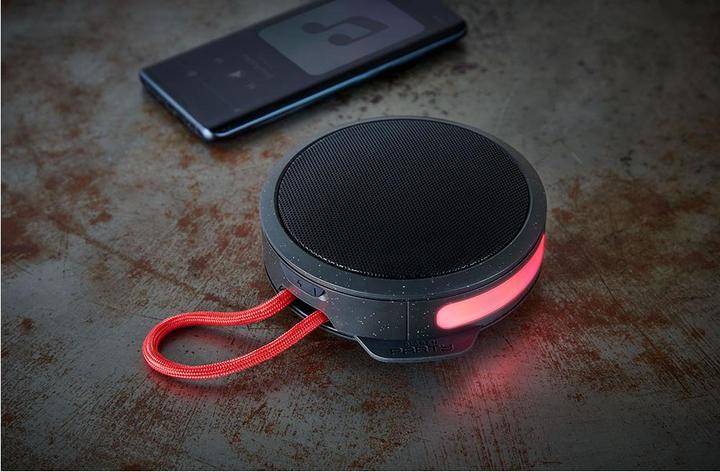 Produktbild Bigben PARTY Nano Wireless Luminous Speaker - black (10.30 h, Akkubetrieb)
