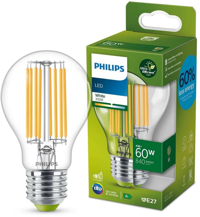 Produktbild Philips LED Classic (E27, 4 W, 840 lm, 1 x, A)