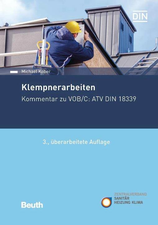 Image du produit Klempnerarbeiten (Allemand, Michael Kober, DIN e.V., ZVSHK, 2018)