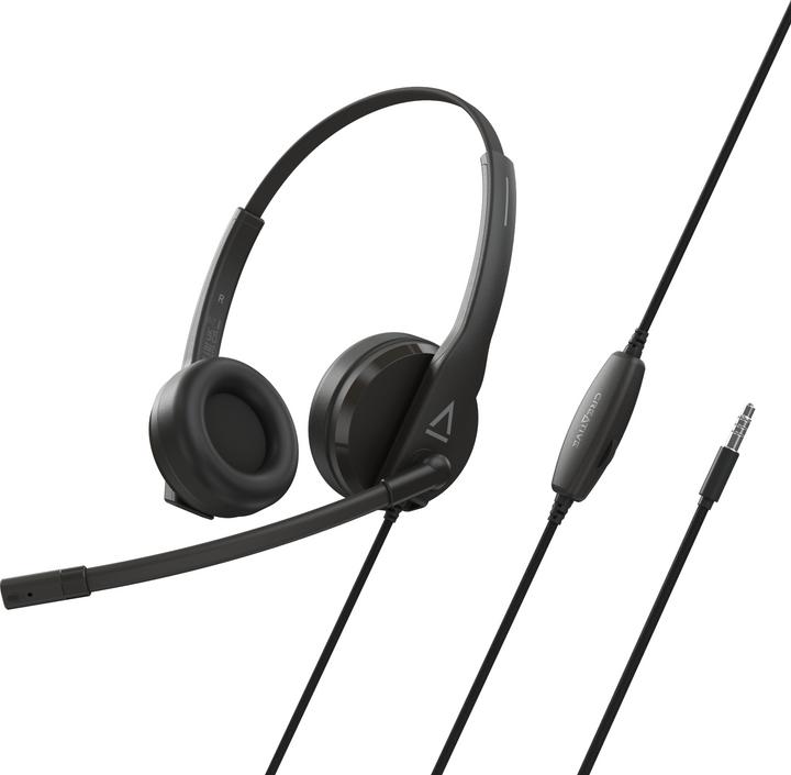 Creative Labors HS-230 Headset Schwarz (Kabelgebunden)