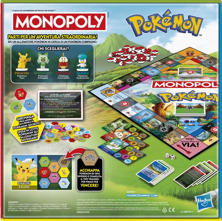 Produktbild Monopoly Pokémon Edition Brettspiel