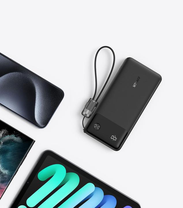 Immagine prodotto Anker PowerBank 10000mAh 22.5W nero (10000 mAh, 22.50 W, 22.50 Wh)