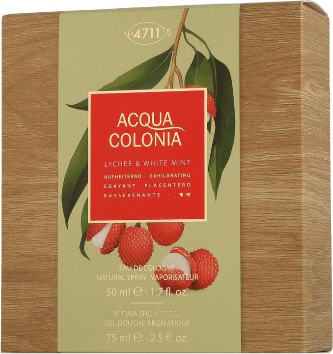 Produktbild Acqua Colonia 4711 Acqua Colonia Lychee & White Mint Set (Eau de Toilette, 125 ml)