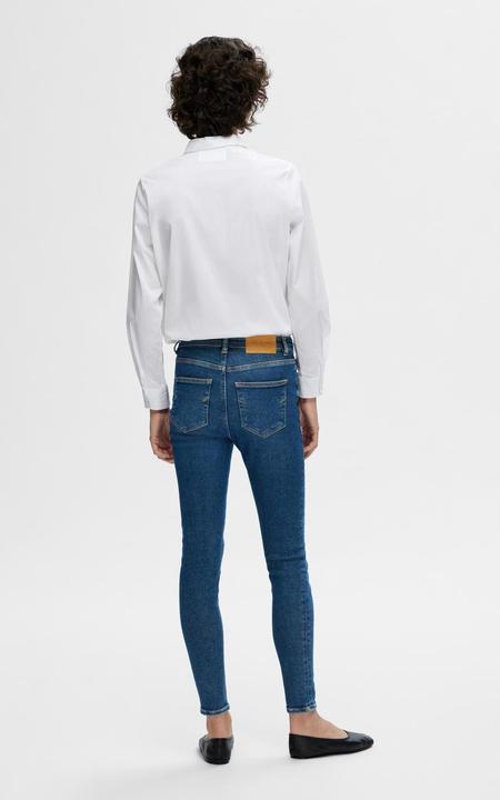 Produktbild Selected Femme Bio-Baumwoll Skinny-Fit Jeans (W25/L32)