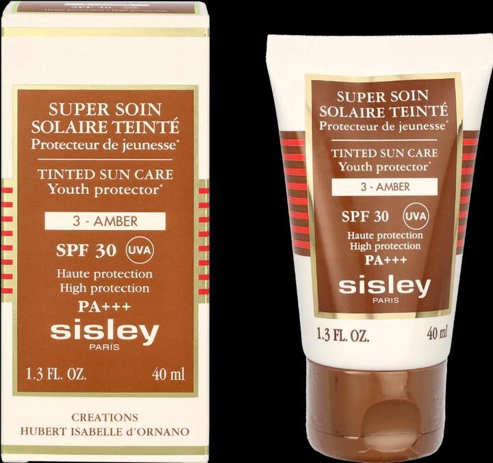 Produktbild Sisley Super Soin Solaire Teinte 3 Amber (Sonnencreme Gesicht, SPF 30, 40 ml)