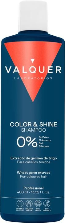 Image du produit Valquer Shampooing rehausseur de couleur et de brillance 400ml (400 ml, Shampoing liquide)