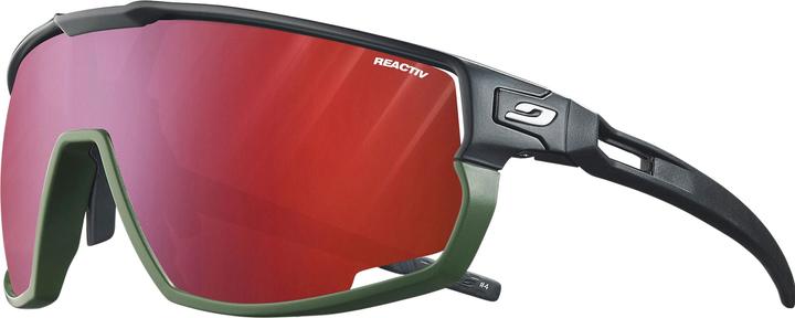 Julbo Sportbrille Rush (Black, Braun, Rot)