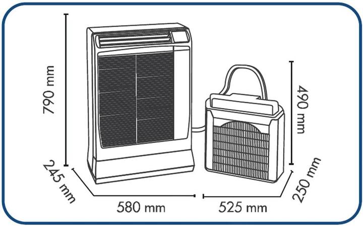 Image du produit Argo Ulisse 13 DCI Eco (40 m², 13500 BTU/h)