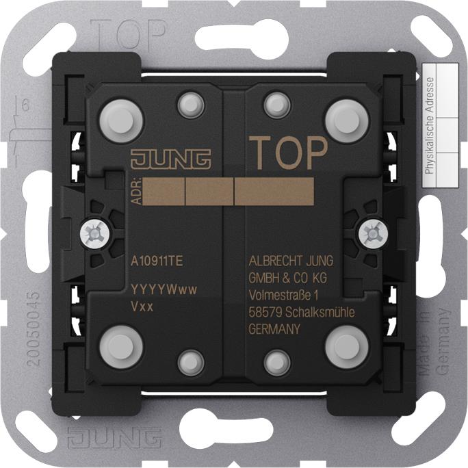 Produktbild JUNG A10911TE KNX Erweiterung 1f. Taster