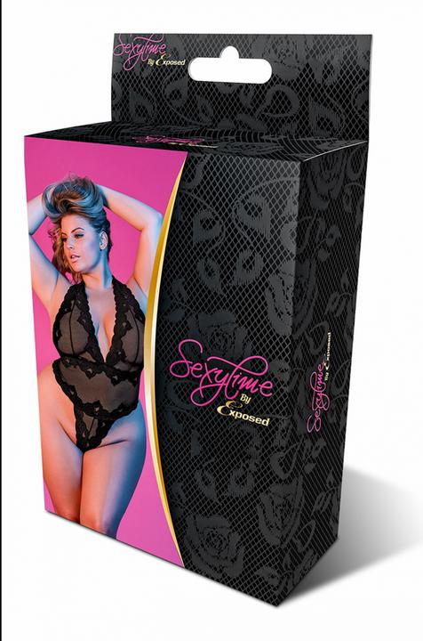 Actual product image Magic Silk Deep Plunge Holder Teddy (XXL)