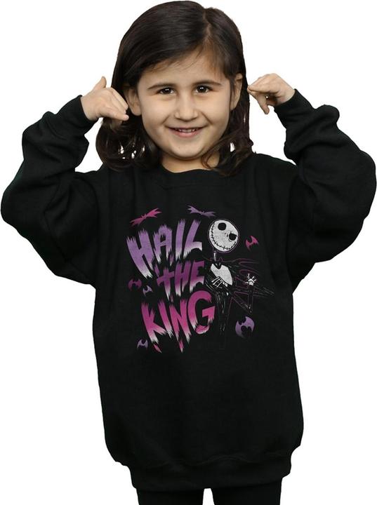 Immagine prodotto Disney Nightmare Before Christmas Hail The King Felpa Ragazze (128)