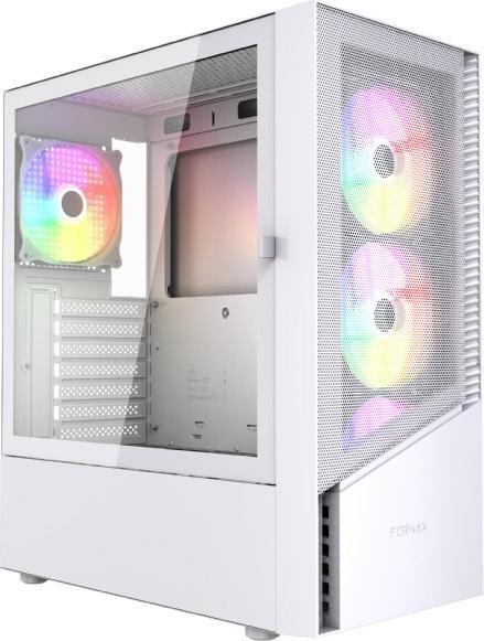 Actual product image Gembird PC case Midi Tower Fornax 4300 ATX white (ATX)