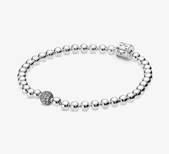 Immagine prodotto Pandora Bracciale di perline (17 cm, Argento 925)