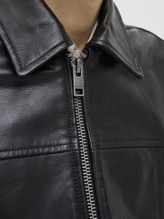 Actual product image Jack & Jones Lederjacke Lederjacke (L)
