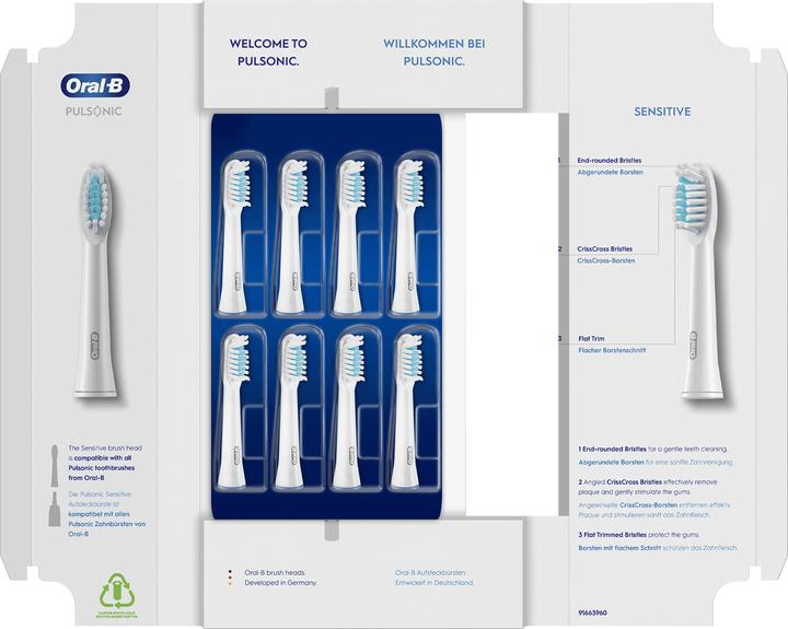 Actual product image Oral-B Pulsonic Sensitive (8 x)