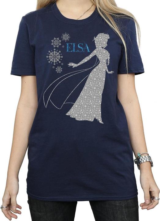 Produktbild Disney Frozen Elsa Christmas Silhouette TShirt (M)