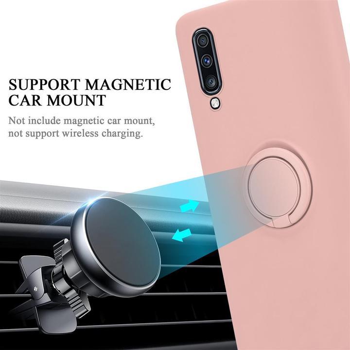 Image du produit Cadorabo TPU Liquid Ring Silicone Case Cover (Samsung Galaxy A70S, Samsung Galaxy A70)