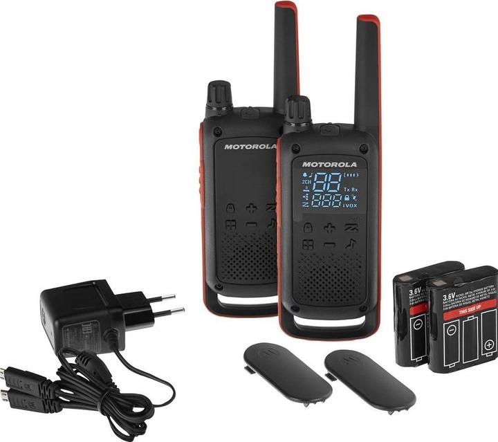 Actual product image Motorola PMR handheld radio TLKR T82 188 (10 km)