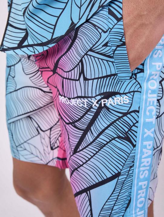 Immagine prodotto Project X Paris pantaloncini con stampa tropicale (XL)