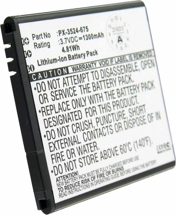 Immagine prodotto AccuCell Simvalley SP-140 batteria, batteria di ricambio PX-35234, PX-3524-675