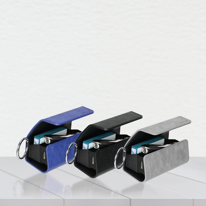 Immagine prodotto Levelo Custodia in pelle - IQOS Iluma 2023 con scomparto per sigarette Terra - Nero (1 x)