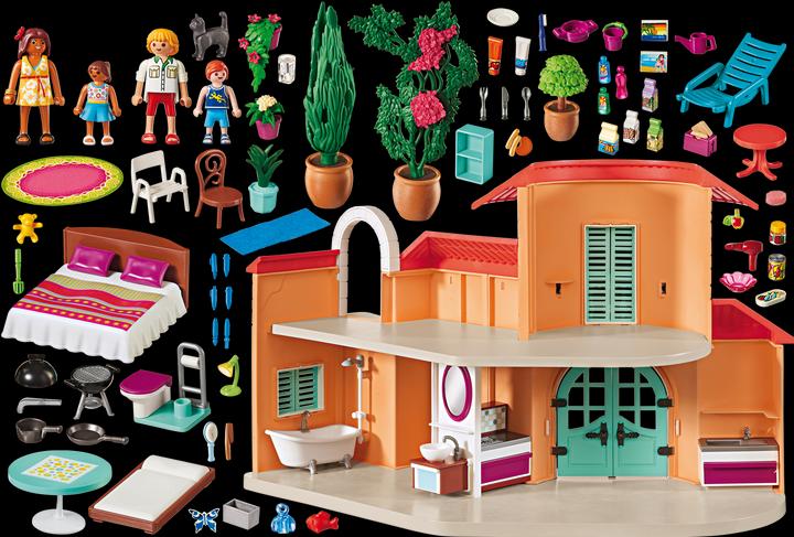 Image du produit Playmobil Une villa de vacances ensoleillée (9420)